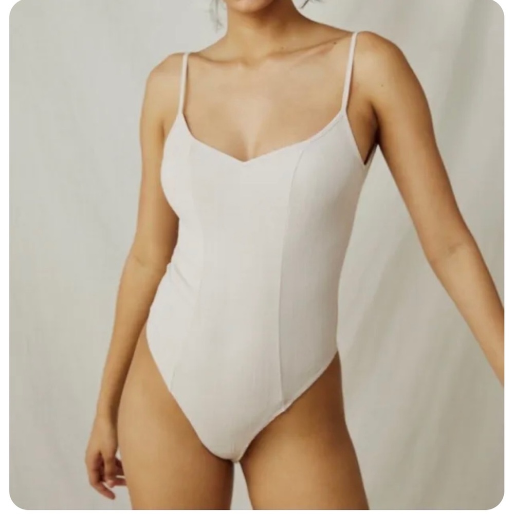 NEW/NWT Intimately Free People Last Rose Bodysuit in Harvest Moon Size Medium